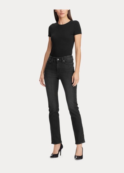 Women's Ralph Lauren Premier Straight Curvy Jeans | 032841YFB